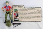 Vintage GI Joe Missile Specialist Bazooka Action Figure T800