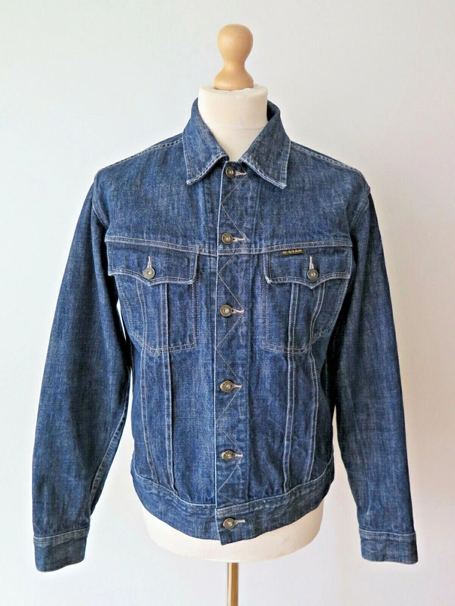 G STAR Tailor JKT USA Denim Men s Jeans Jacket Size M EU48 Great Condition