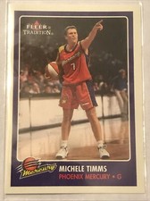 2001 Fleer Tradition Michele Timms #107 Phoenix Mercury Basketball Card