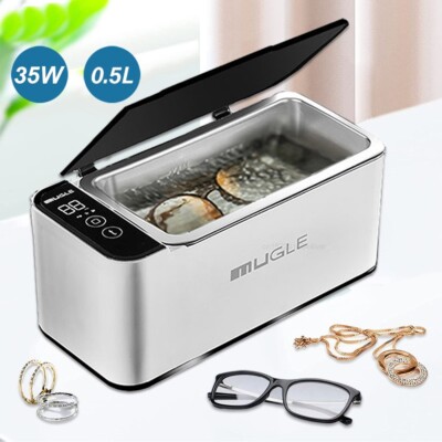 Ultrasonic Cleaner Glasses Jewelry Cleaning 50W Ultrasound Machine Washing Bath