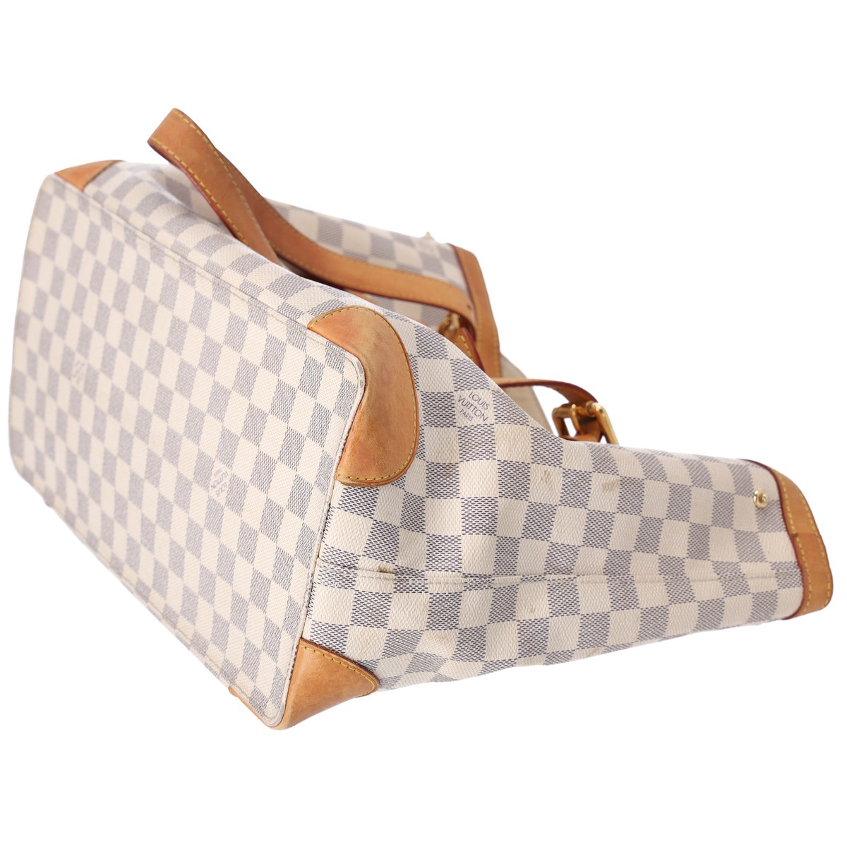 Louis Vuitton Hampstead MM Damier Azur Shoulder Bag N51206 Louis Vuitton Hampstead MM Damier Azur Shoulder Bag N51206