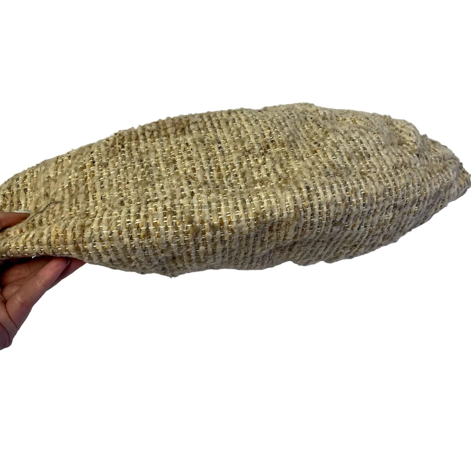 De Colección Años 70 NATURAL Beige ALFOMBRA Bolso de Mano Top Bambú Mango HIPPIE Boho MoD Cartera Foto 4 de 4