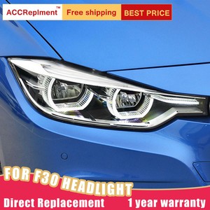 12 16 For Bmw 3 Series F30 Headlights Assembly All Led Lamps Projector Led Drl Ebay