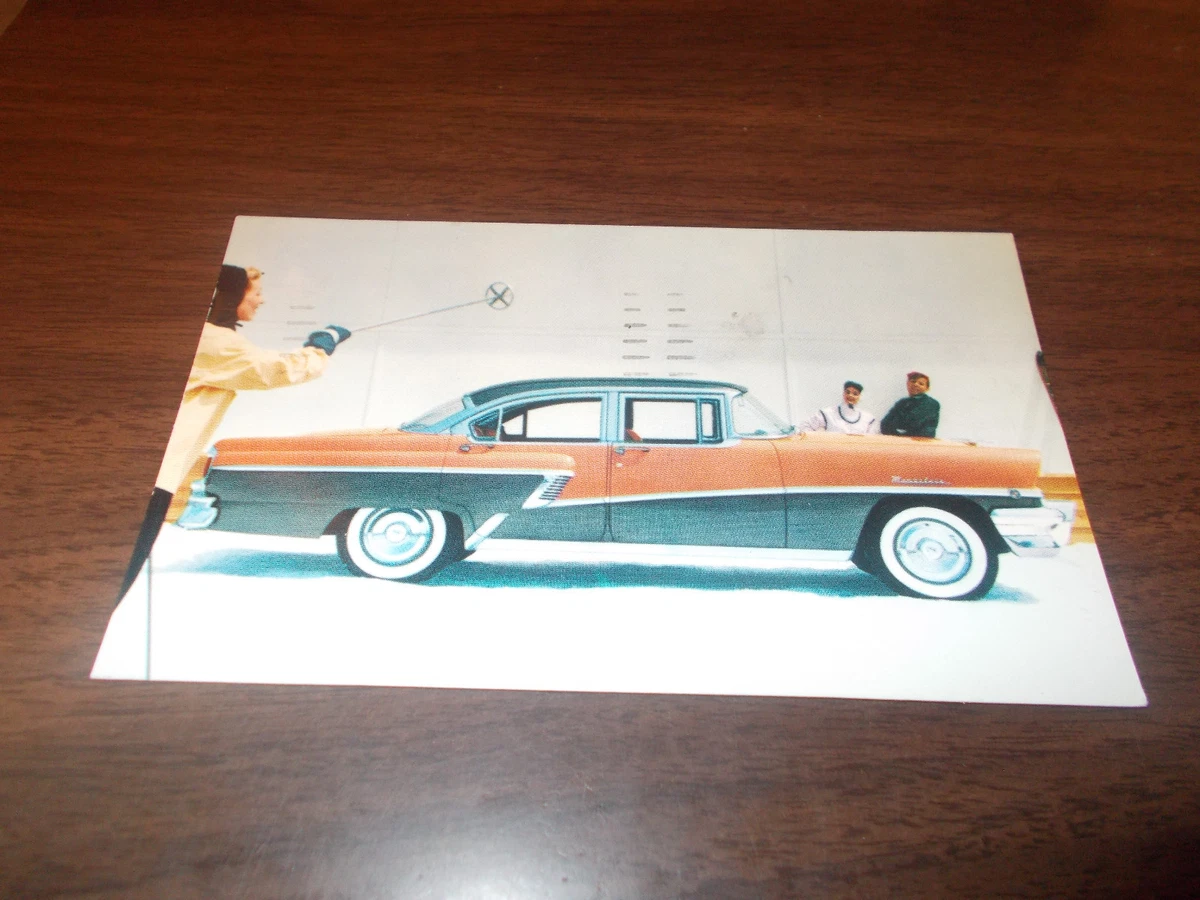 1956 Mercury Montclair 4-Door Sedan Advertising Postcard | eBay