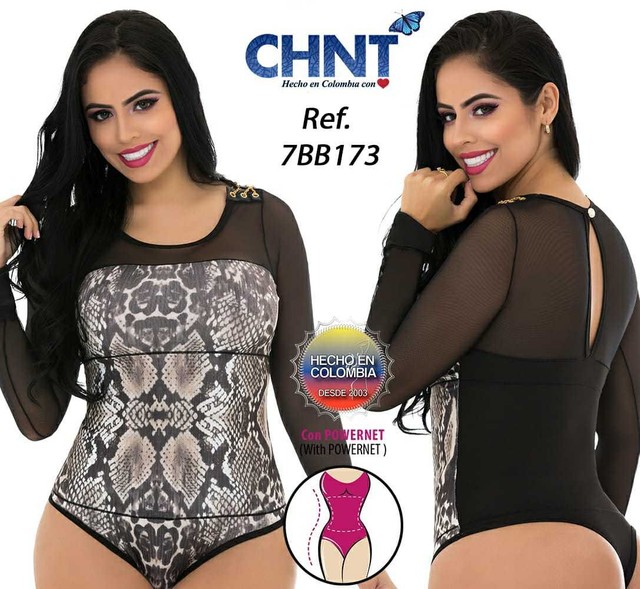 BEAUTIFUL BODYSUIT COLOMBIAN SHAPER IN BROWN COLOR 7BB173 BY CHNT eBay