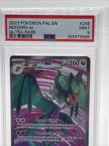 2023 POKEMON PAL EN-PALDEA EVOLVED ULTRA RARE #246 NOIVERN EX PSA 9 - Picture 3 of 4