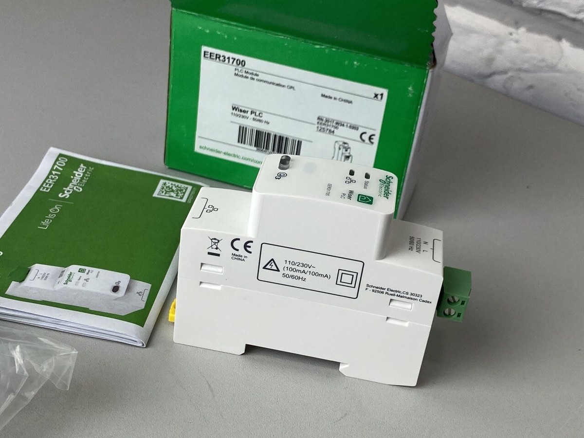 Schneider Electric Wiser Energy Module Communication CPL EER31700 - Pour Gestion D'Énergie Professionnelle
