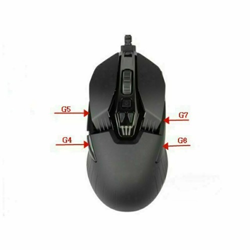 Per Logitech G900 G903 Pulsanti laterali senza fili del mouse G4 G5 G6 G7 - Bild 5 von 8