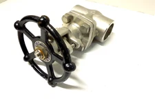 Gate Valve 1-1/2" 800 Socket Weld Full 316L Stainless ILSHIN 8A16-16    808CNX