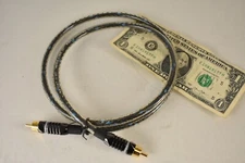 1m Straight Wire Mega-Link II Coaxial Digital Audio RCA Interconnect Cable