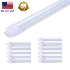8FT R17D HO LED Tube Light – Rotatable 2-Pin Base, F96T12/T8 Replacement Lights