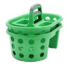 2pcs Shower Caddy Shower Basket Hand Basket Bin Storage Organizer For Bathroom