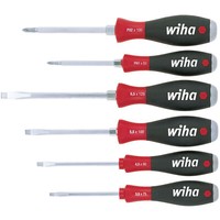 Wiha Schraubendreher-Set Softfinish, 6-Teilig, Schwarz