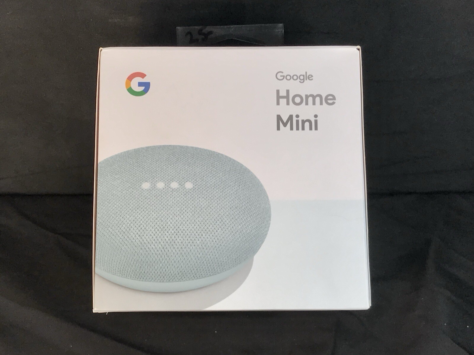 Google Home Mini GA00275-US Smart Speaker with Google Assistant - Aqua, NIB