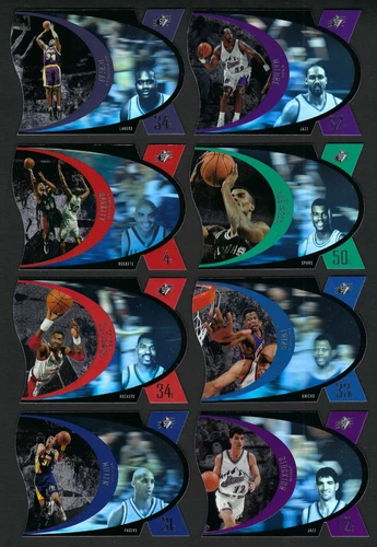 1997 SPx Basketball Partial Set 42/50 O'Neal Barkley Robinson Ewing Malone NRMT+