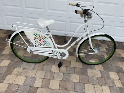 Women’s Electra Amsterdam Tree Of Life Bike Cruiser White By Alexander  Girard