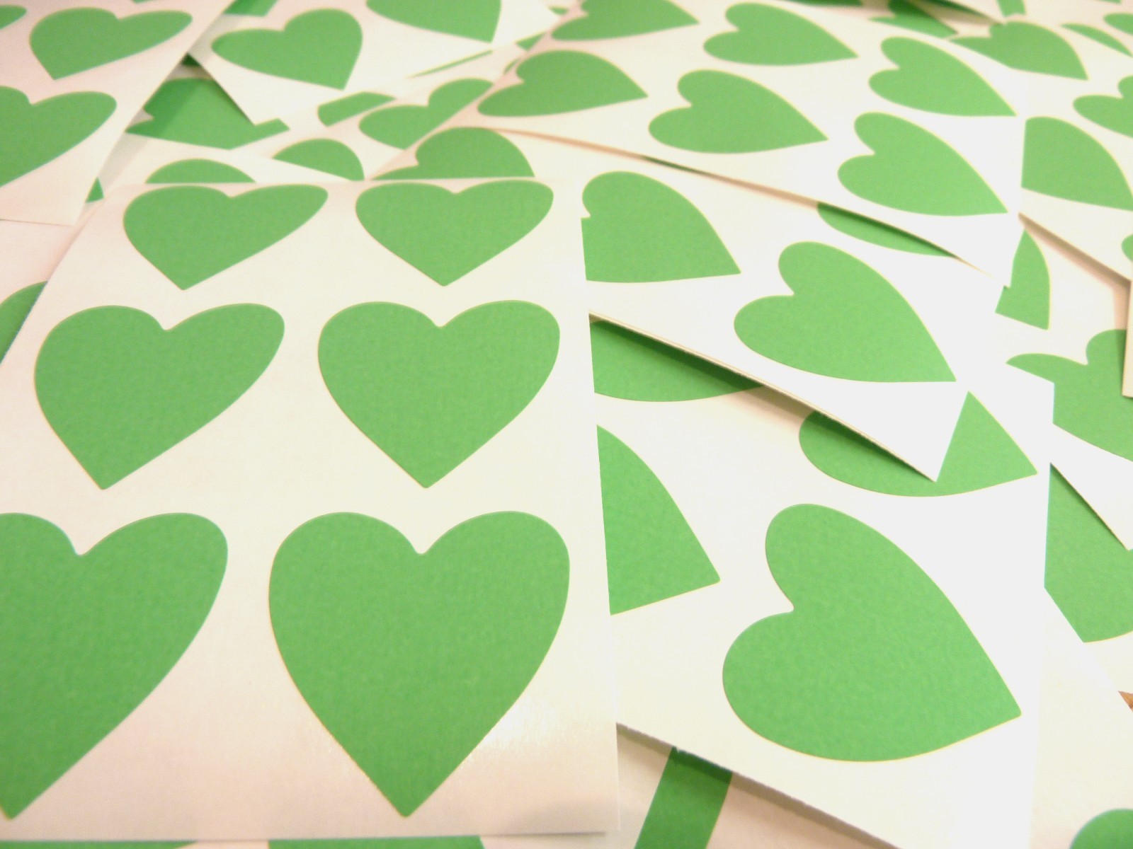 38x38mm Heart Shaped Labels Coloured Sticky Hearts Stickers for Craft Decoration eBay