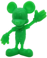 Louis Marx 1971 Disney Mickey Mouse Green Plastic Toy Figure