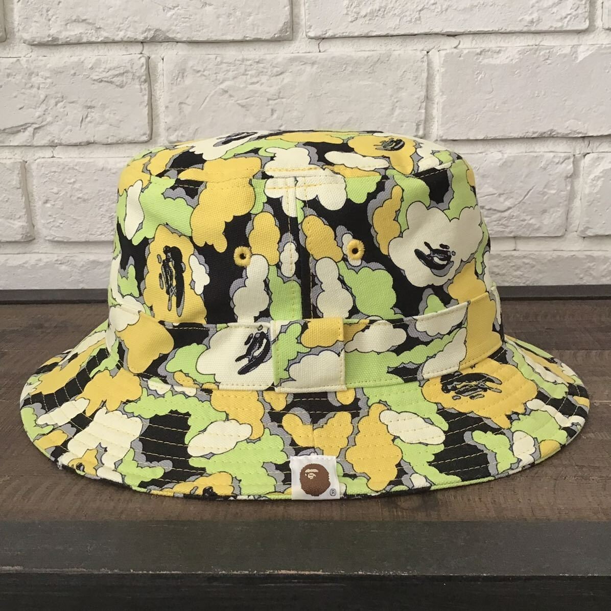 BAPE × KAWS Cloud camo hat a bathing ape NIGO Size M