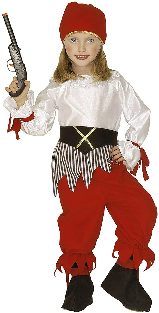 Costume Corsara Piratessa Bambina 8-9 Anni in Busta - Bimba