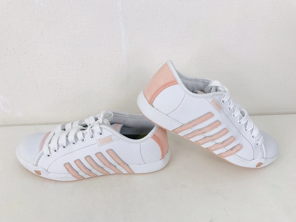 K swiss leather trainers sales