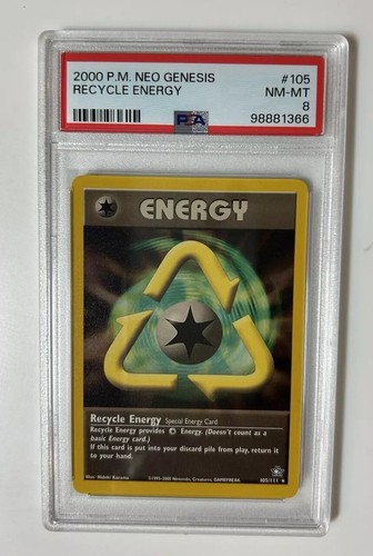 Recycle Energy (Unlimited) graded PSA 8 for sale on eBay