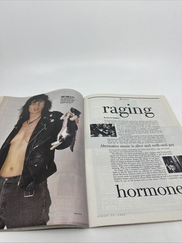 Advocate August 1994 RuPaul Lizzie Borden Leslie Perez NAMBLA Lgbtq Queer - Imagen 15 de 18