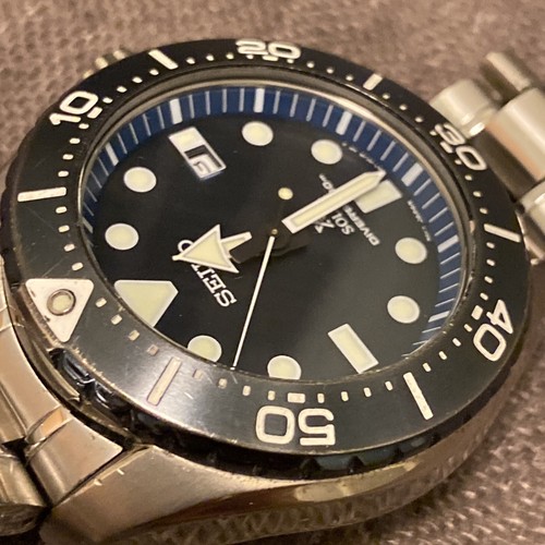 SEIKO ProspeX SBDJ011 Solar Titanium Diver's 200m Watch V157-0BN0 - Picture 6 of 18