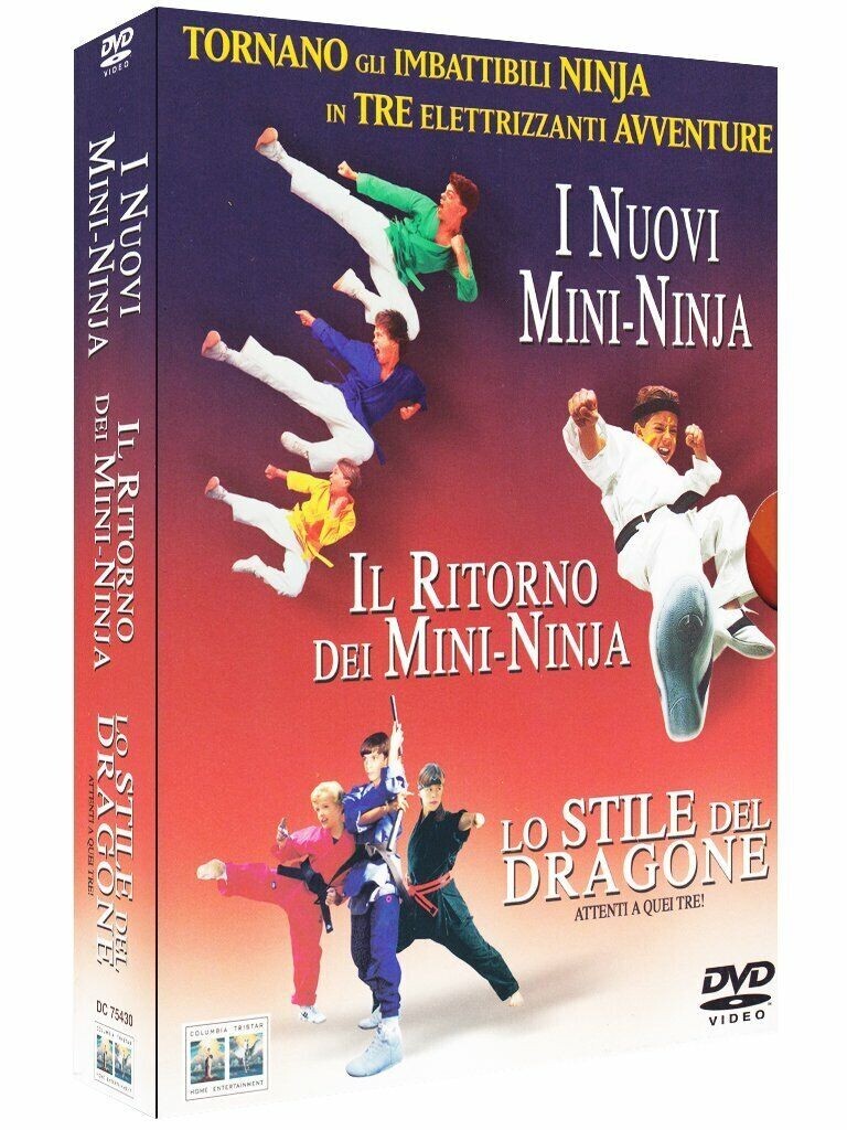 Ninja Cofanetto 3 dvd DVD NUOVO