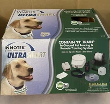 INNOTEK ULTRA SMART IN GROUND PET FENCING & REMOTE TRAINING SYSTEM IUC-5100 READ