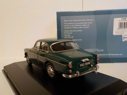 Volvo Amazon Blue - Green , Oxford Diecast 1/43 Model Car 43VA003 - Picture 2 of 4