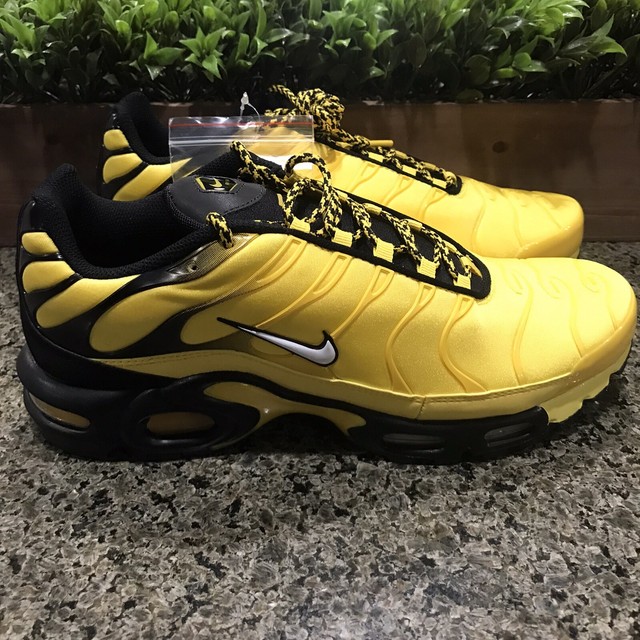 Nike Air Max Plus TN Frequency Pack Tour Size 10 Yellow Black White Av7940-700 for sale online