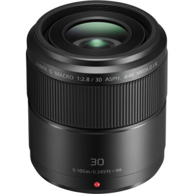 良品 LUMIX G MACRO 30mm F2.8 H-HS030 マクロ Panasonic H-HS030 LUMIX G MACRO 30mm F2.8 ASPH. MEGA O.I.S. Lens