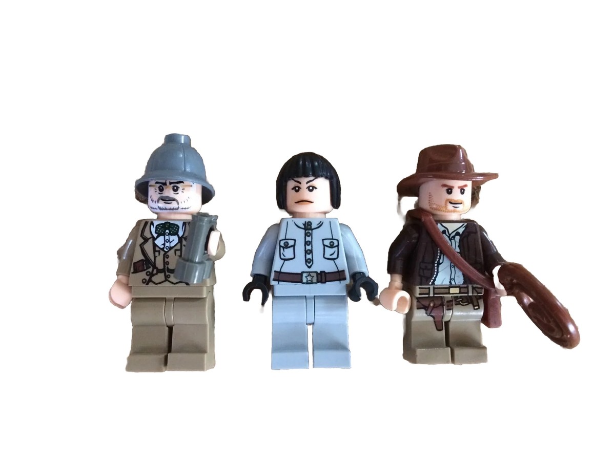 LEGO 7624 7198 7620 Indiana Jones Irina Spalko Henry Sr. Jones