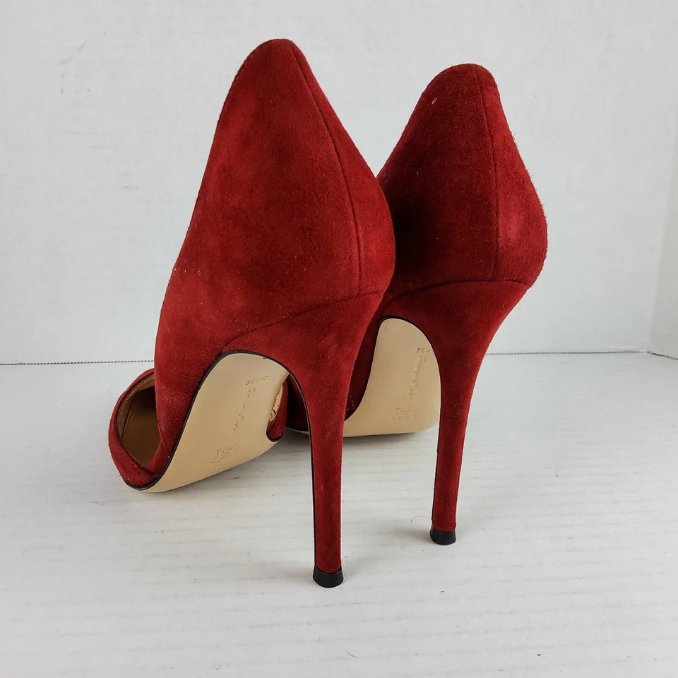 Zapatos de salón Gianvito Rossi para mujer de gamuza D'orsay punta talla 36,5 Foto 4 de 4