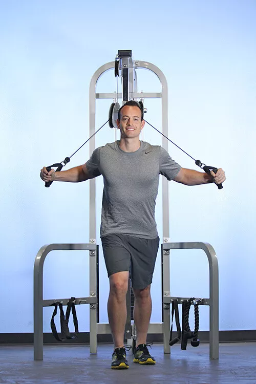 Muscle D Hi Low Pulley Combo Machine Commercial Functional