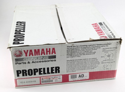 YAMAHA OUTBOARD 13 X 17 LEFT HAND STAINLESS PROPELLER 6L6-45930-01-00