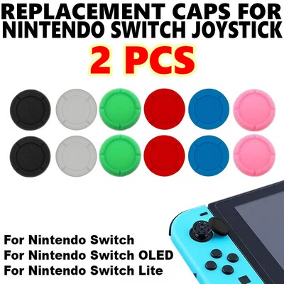 Switch Lite Joystick Cover Replacement Analog Stick Thumb Grip Cap