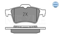 Meyle 025 234 8216 Brake Pad Set, Disc Brake For Ford Nissan Renault