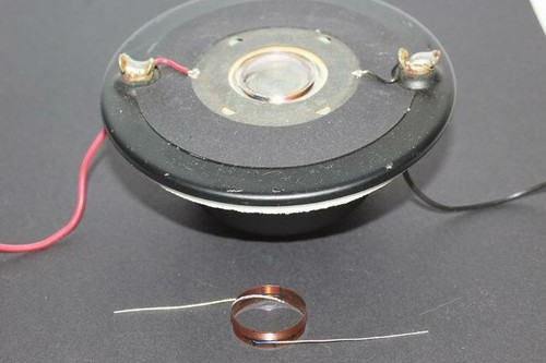 LOT X 6 - REPLACEMENT VOICE COIL tweeter CELESTION HF2000 Ditton 25/442/44/66/24 - Afbeelding 3 van 3