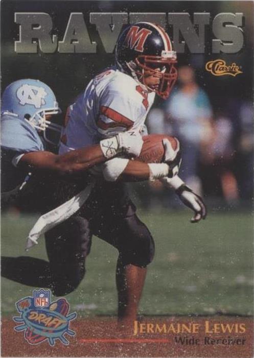 1996 Classic NFL Rookies Jermaine Lewis #95 - 1 of 2