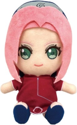 NARUTO ともぬい サクラ Naruto Sakura Haruno Chibi Plush Boyhood Edition Bandai