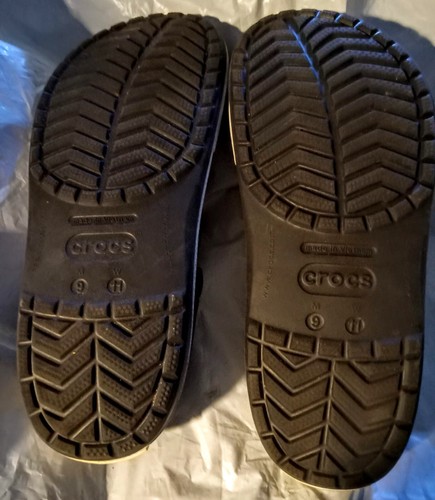 Crocs Crocband II Adult Unisex Size 11W 9M Black no box - Picture 2 of 4