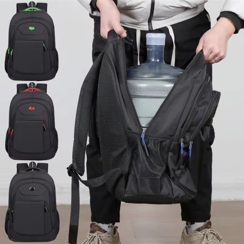Große Kapazität Laptop-Rucksack Oxford Reiserucksack Wandern - Bild 7 von 14