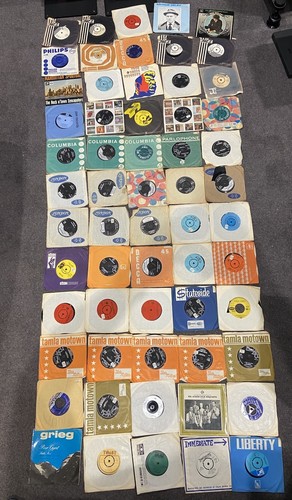 7” Vinyl Singles Joblot Northern Soul Motown Good Condition Various 45rpm