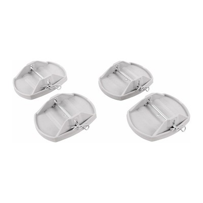 VAICO STÜTZPLATTE SATZ 4-TEILIG SET für WOHNWAGEN CARAVAN ANHÄNGER | V98-67004