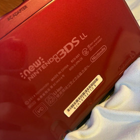 Nintendo New 3DS LL XL NTSC-J (Japan) Metallic Red Very good Working good