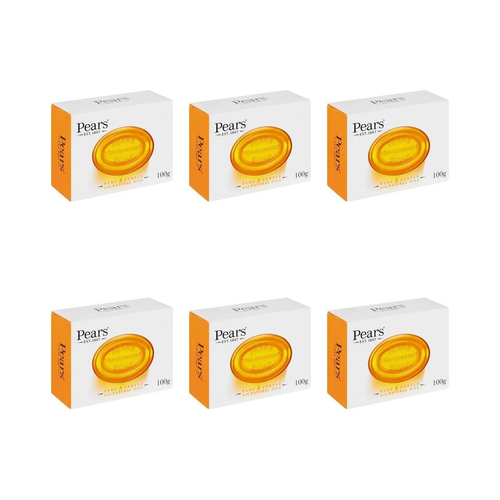 Pears Pure & Gentle Transparent Soap - Great value 6 x 125g Soap Bars! - Image 16