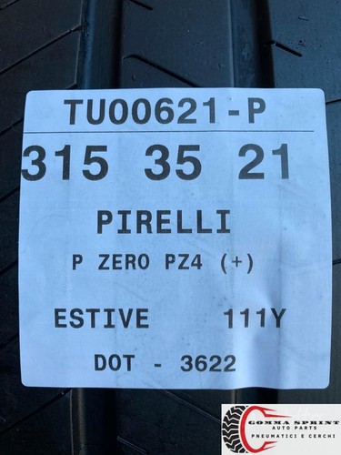 4 PNEUMATICI USATI DI OCCASIONE 285/40/21 E 315/35/21 PIRELLI ESTIVE GOMME - Foto 12 di 12