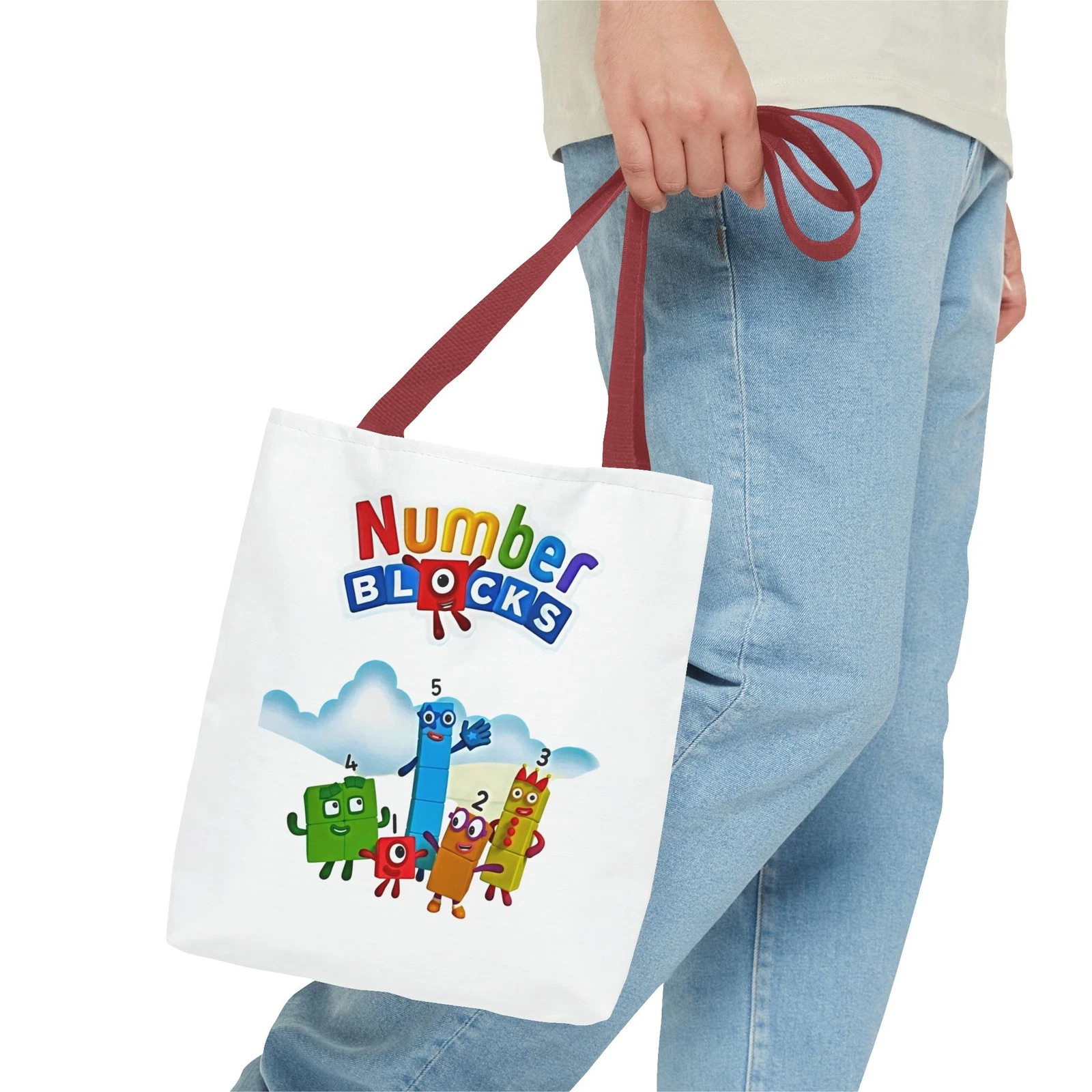 Number Blocks Tote Bag for Kids